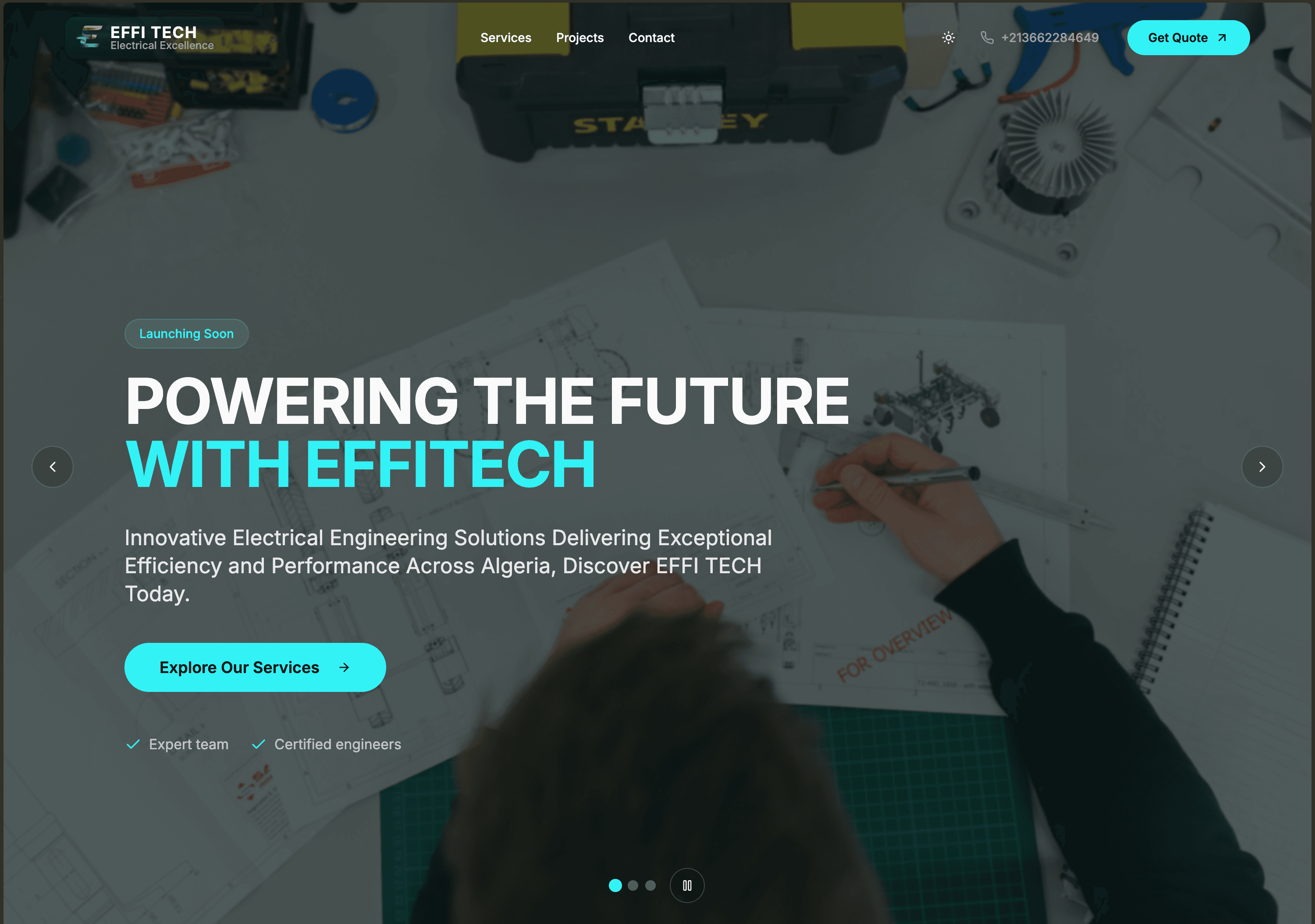 EFFI Tech Website